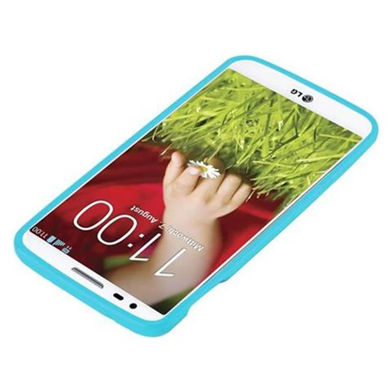 Cadorabo Hülle kompatibel mit LG G2 Schutzhülle aus flexiblem TPU Silikon