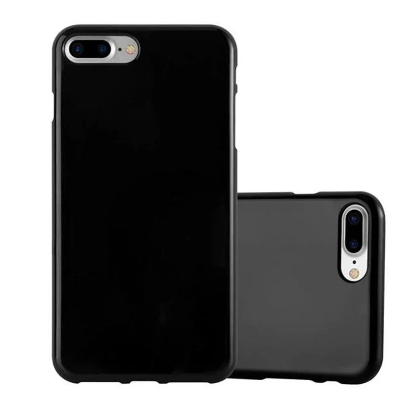 Cadorabo Hülle kompatibel mit Apple iPhone 7 PLUS / 7S PLUS / 8 PLUS Schutzhülle aus flexiblem TPU Silikon