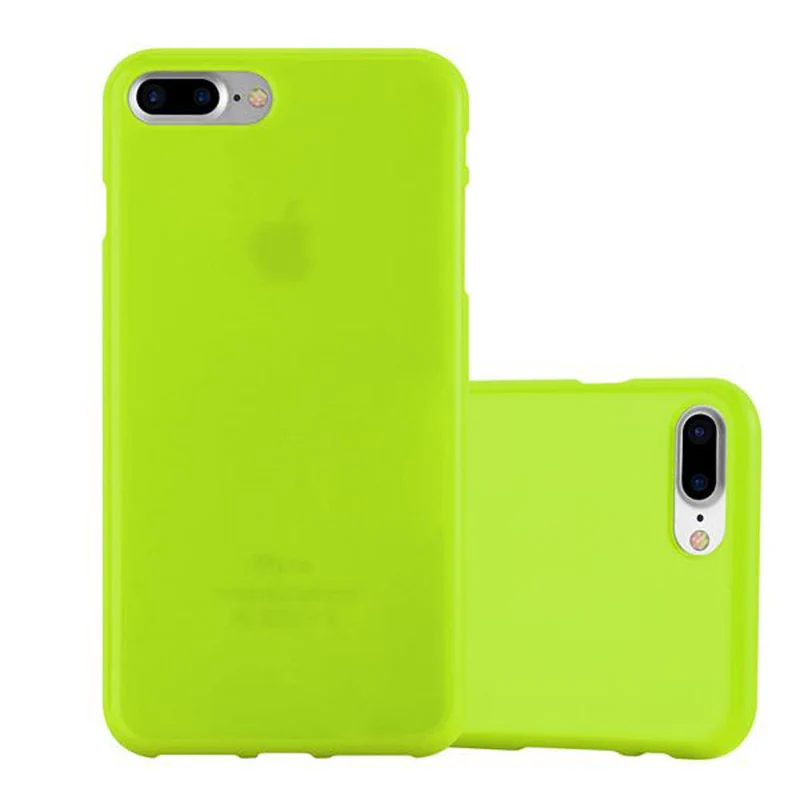 Cadorabo Hülle kompatibel mit Apple iPhone 7 PLUS / 7S PLUS / 8 PLUS Schutzhülle aus flexiblem TPU Silikon