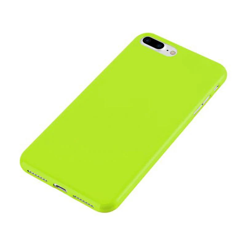 Cadorabo Hülle kompatibel mit Apple iPhone 7 PLUS / 7S PLUS / 8 PLUS Schutzhülle aus flexiblem TPU Silikon