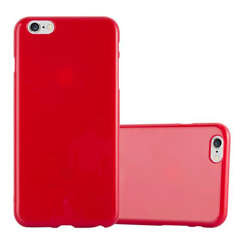 Cadorabo Hülle kompatibel mit Apple iPhone 6 PLUS / 6S PLUS Schutzhülle aus flexiblem TPU Silikon