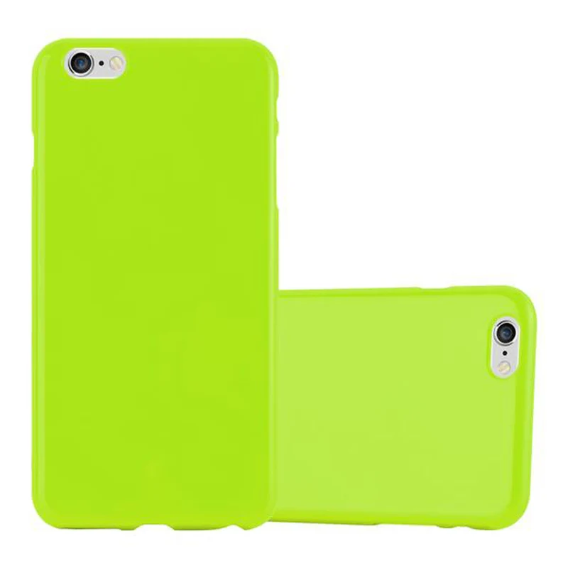 Cadorabo Hülle kompatibel mit Apple iPhone 6 PLUS / 6S PLUS Schutzhülle aus flexiblem TPU Silikon