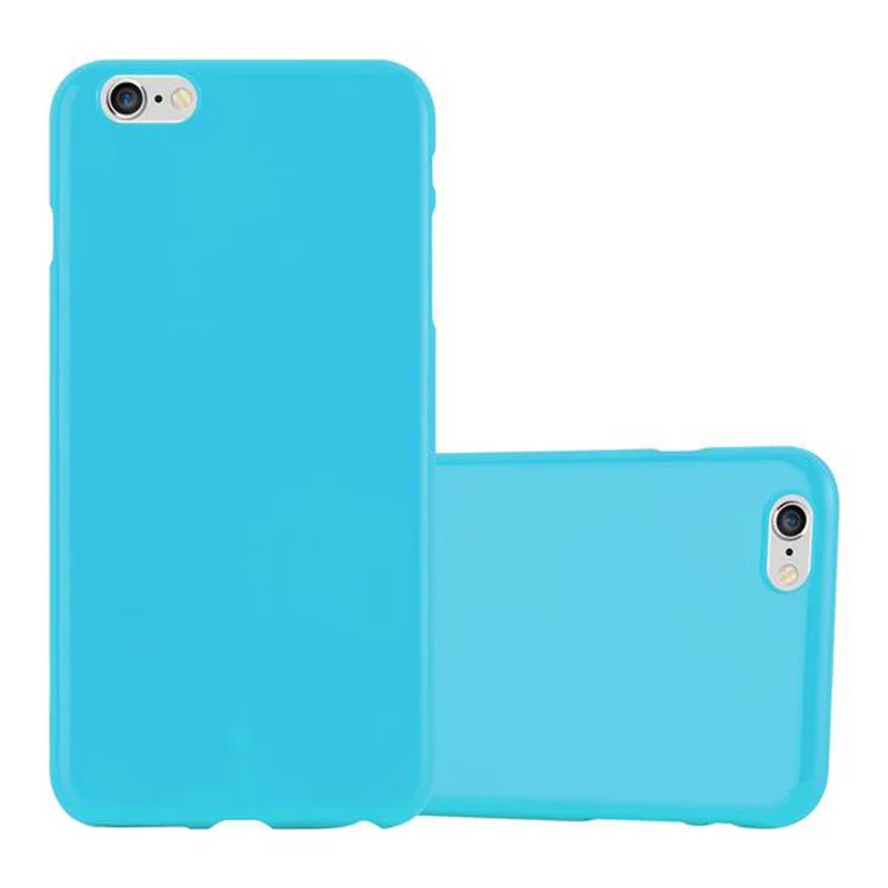 Cadorabo Hülle kompatibel mit Apple iPhone 6 PLUS / 6S PLUS Schutzhülle aus flexiblem TPU Silikon