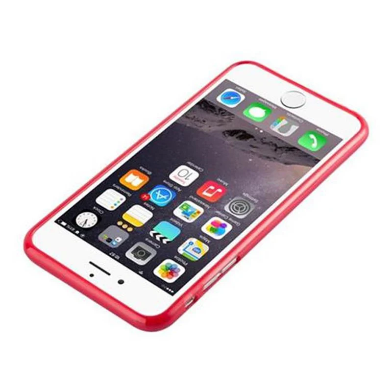 Cadorabo Hülle kompatibel mit Apple iPhone 6 PLUS / 6S PLUS Schutzhülle aus flexiblem TPU Silikon