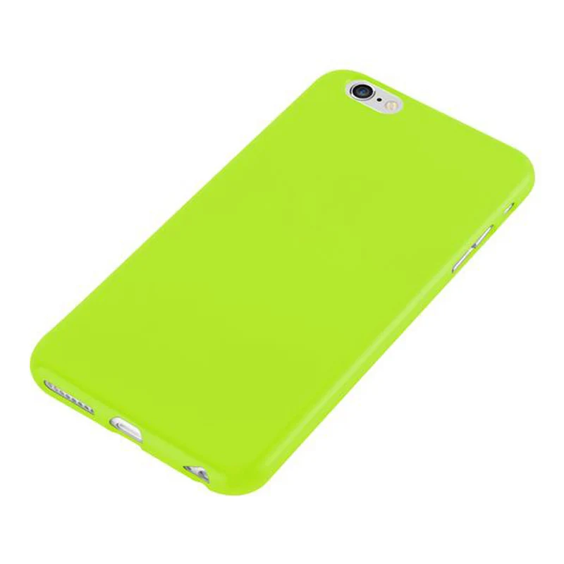 Cadorabo Hülle kompatibel mit Apple iPhone 6 PLUS / 6S PLUS Schutzhülle aus flexiblem TPU Silikon