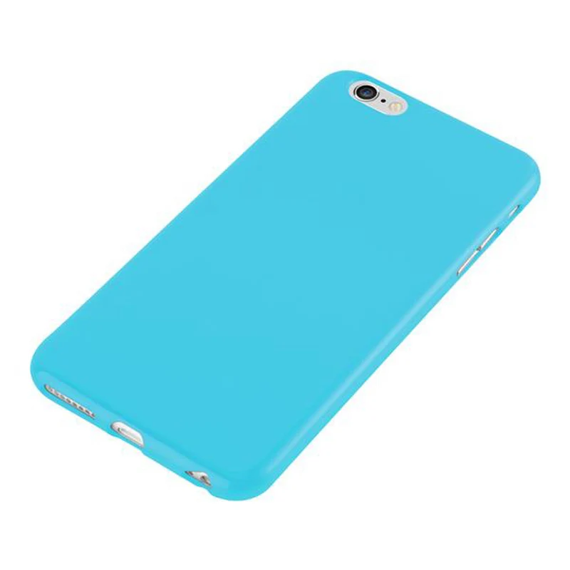 Cadorabo Hülle kompatibel mit Apple iPhone 6 PLUS / 6S PLUS Schutzhülle aus flexiblem TPU Silikon