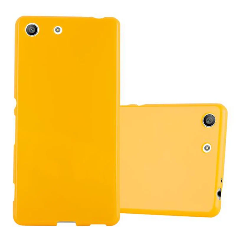 Cadorabo Hülle kompatibel mit Sony Xperia M5 Schutzhülle aus flexiblem TPU Silikon