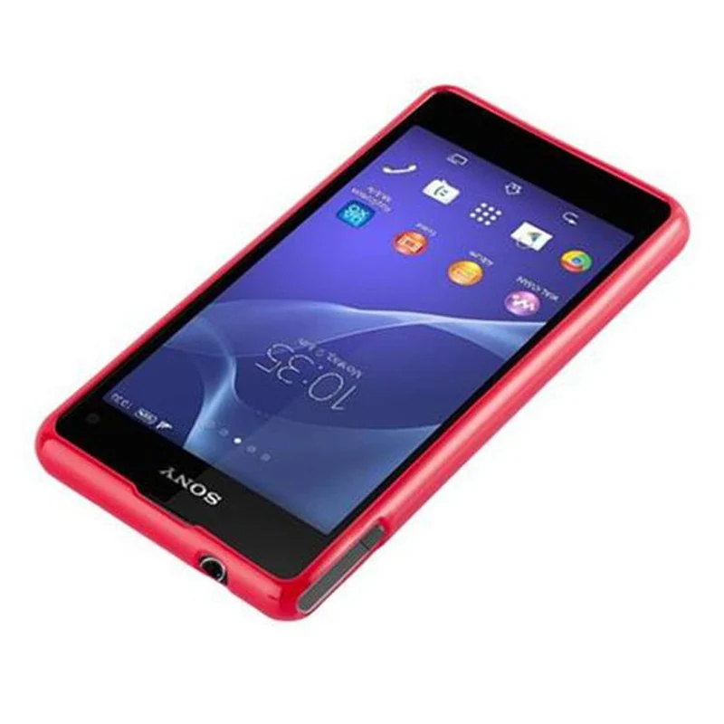 Cadorabo Hülle kompatibel mit Sony Xperia Z1 COMPACT Schutzhülle aus flexiblem TPU Silikon