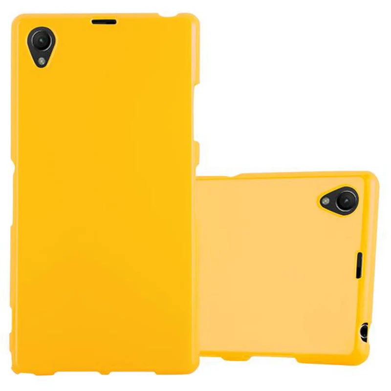 Cadorabo Hülle kompatibel mit Sony Xperia Z1 Schutzhülle aus flexiblem TPU Silikon