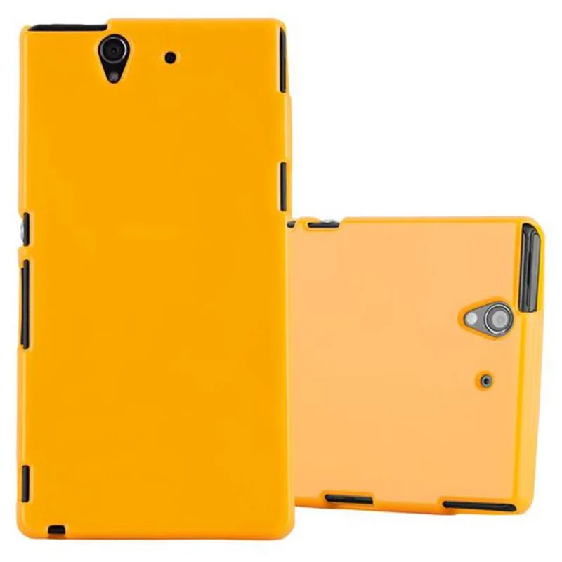 Cadorabo Hülle kompatibel mit Sony Xperia Z Schutzhülle aus flexiblem TPU Silikon