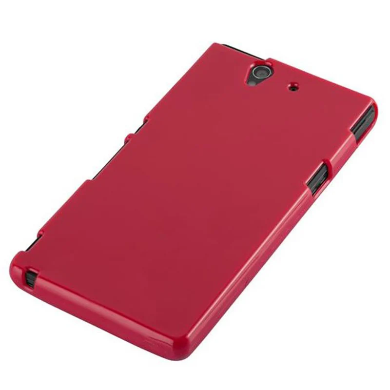 Cadorabo Hülle kompatibel mit Sony Xperia Z Schutzhülle aus flexiblem TPU Silikon