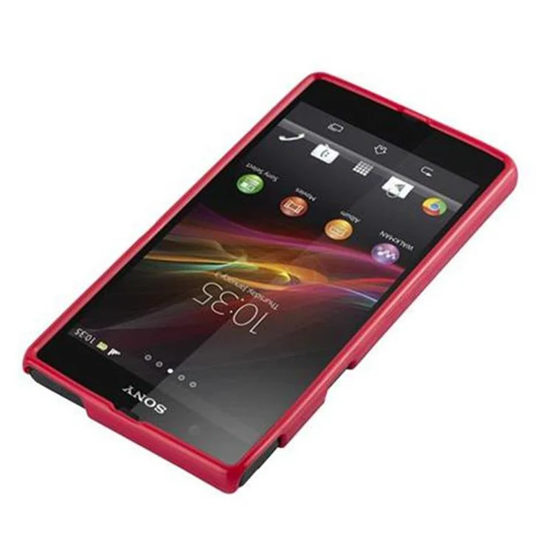 Cadorabo Hülle kompatibel mit Sony Xperia Z Schutzhülle aus flexiblem TPU Silikon