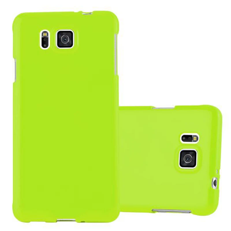 Cadorabo Hülle kompatibel mit Samsung Galaxy ALPHA Schutzhülle aus flexiblem TPU Silikon