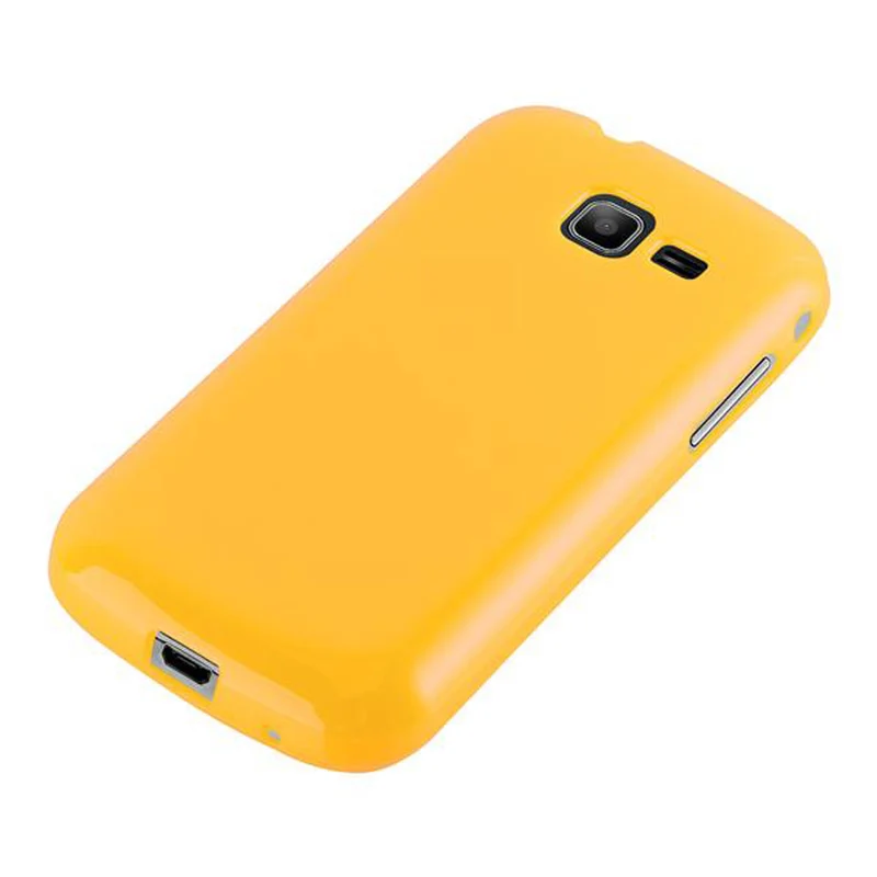 Cadorabo Hülle kompatibel mit Samsung Galaxy TREND LITE Schutzhülle aus flexiblem TPU Silikon