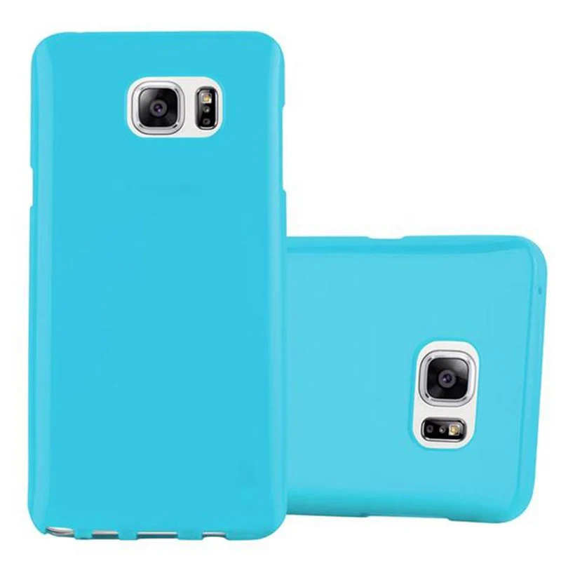 Cadorabo Hülle kompatibel mit Samsung Galaxy NOTE 5 Schutzhülle aus flexiblem TPU Silikon