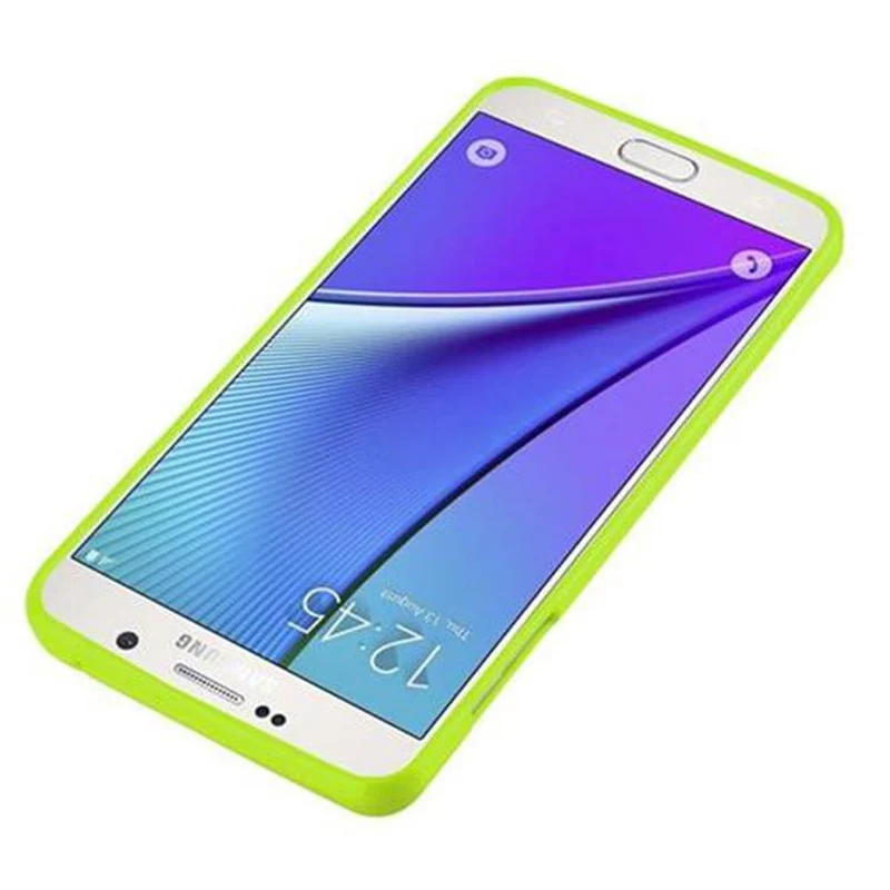 Cadorabo Hülle kompatibel mit Samsung Galaxy NOTE 5 Schutzhülle aus flexiblem TPU Silikon