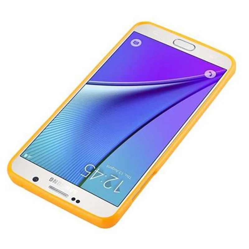 Cadorabo Hülle kompatibel mit Samsung Galaxy NOTE 5 Schutzhülle aus flexiblem TPU Silikon