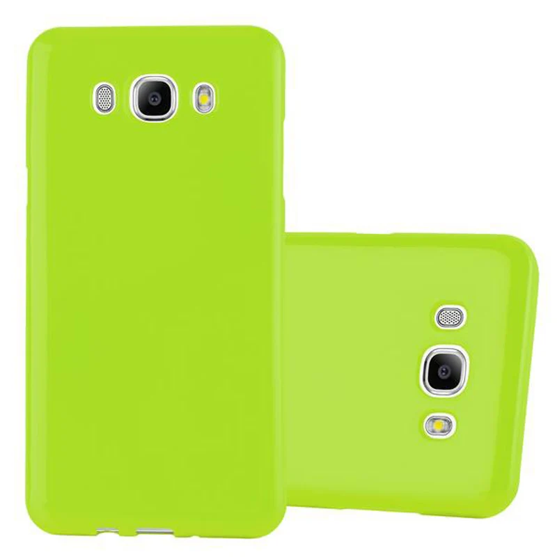 Cadorabo Hülle kompatibel mit Samsung Galaxy J7 2016 Schutzhülle aus flexiblem TPU Silikon