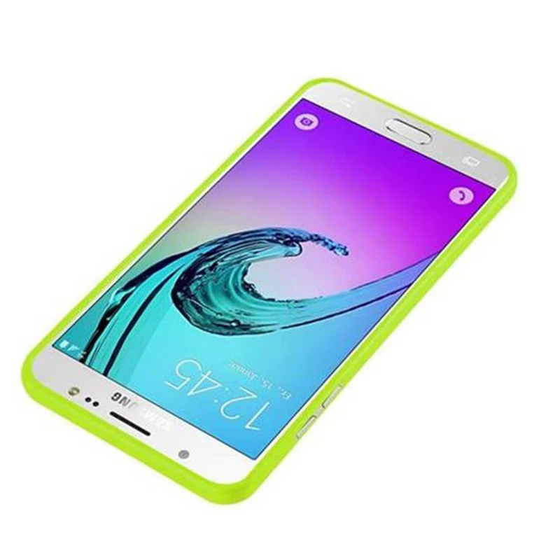 Cadorabo Hülle kompatibel mit Samsung Galaxy J7 2016 Schutzhülle aus flexiblem TPU Silikon