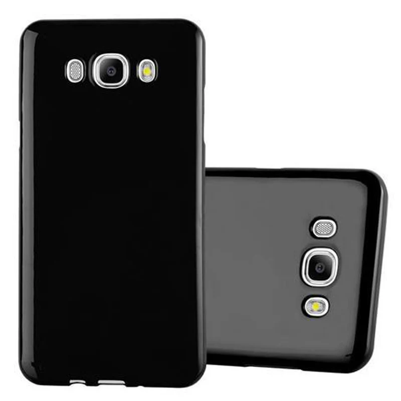 Cadorabo Hülle kompatibel mit Samsung Galaxy J5 2015 Schutzhülle aus flexiblem TPU Silikon
