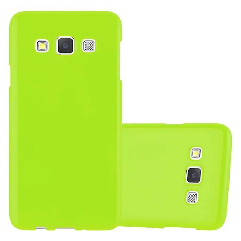 Cadorabo Hülle kompatibel mit Samsung Galaxy A3 2015 Schutzhülle aus flexiblem TPU Silikon