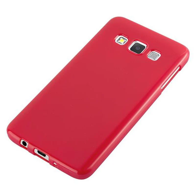 Cadorabo Hülle kompatibel mit Samsung Galaxy A3 2015 Schutzhülle aus flexiblem TPU Silikon