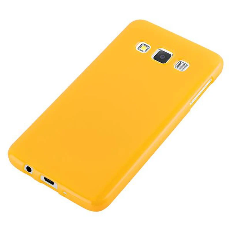 Cadorabo Hülle kompatibel mit Samsung Galaxy A3 2015 Schutzhülle aus flexiblem TPU Silikon