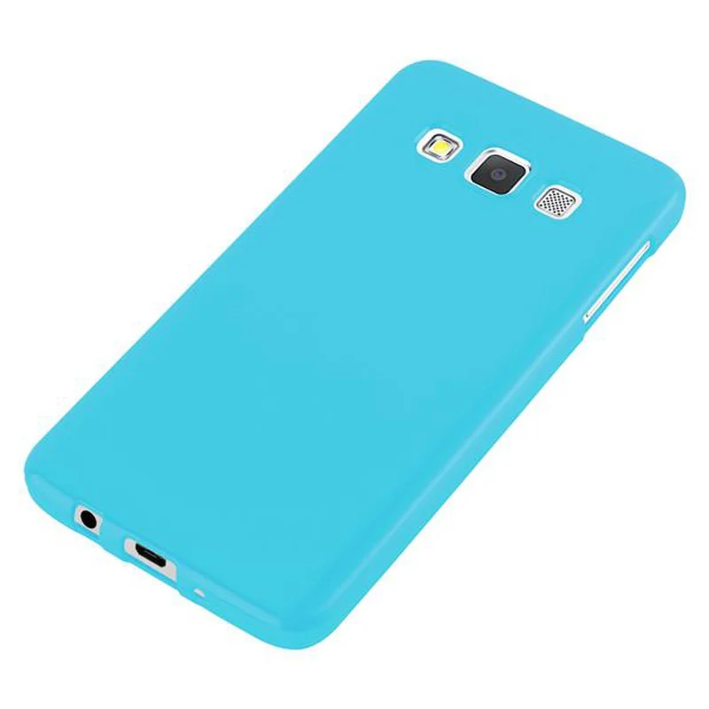Cadorabo Hülle kompatibel mit Samsung Galaxy A3 2015 Schutzhülle aus flexiblem TPU Silikon