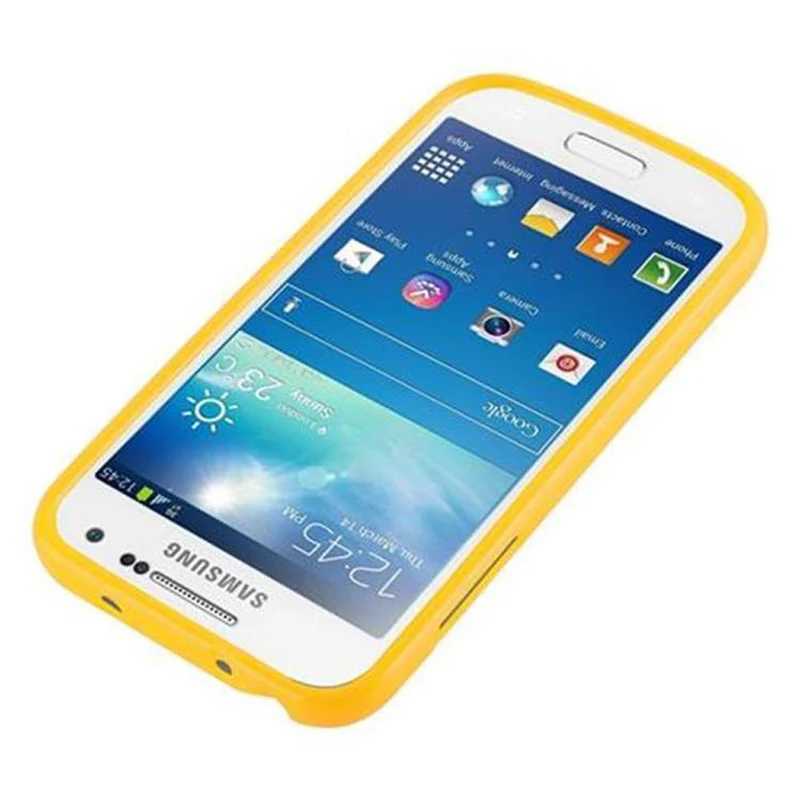 Cadorabo Hülle kompatibel mit Samsung Galaxy S4 MINI Schutzhülle aus flexiblem TPU Silikon
