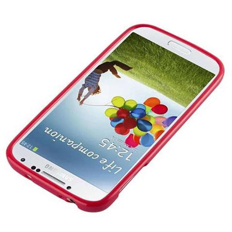 Cadorabo Hülle kompatibel mit Samsung Galaxy S4 Schutzhülle aus flexiblem TPU Silikon