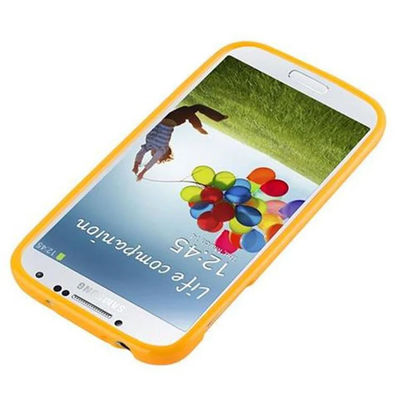 Cadorabo Hülle kompatibel mit Samsung Galaxy S4 Schutzhülle aus flexiblem TPU Silikon