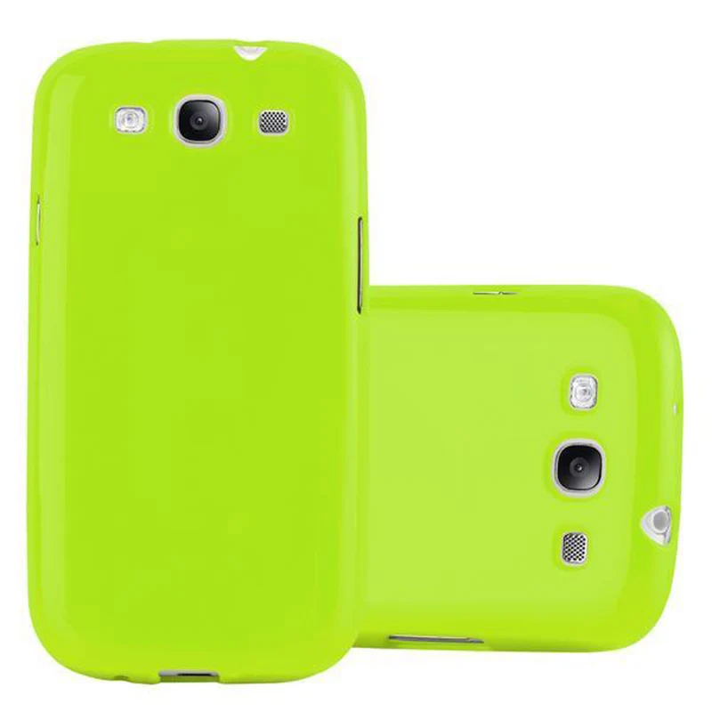Cadorabo Hülle kompatibel mit Samsung Galaxy S3 MINI Schutzhülle aus flexiblem TPU Silikon