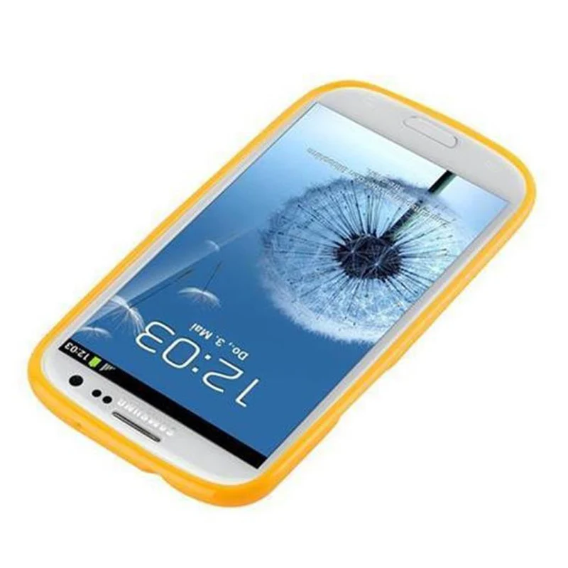 Cadorabo Hülle kompatibel mit Samsung Galaxy S3 MINI Schutzhülle aus flexiblem TPU Silikon