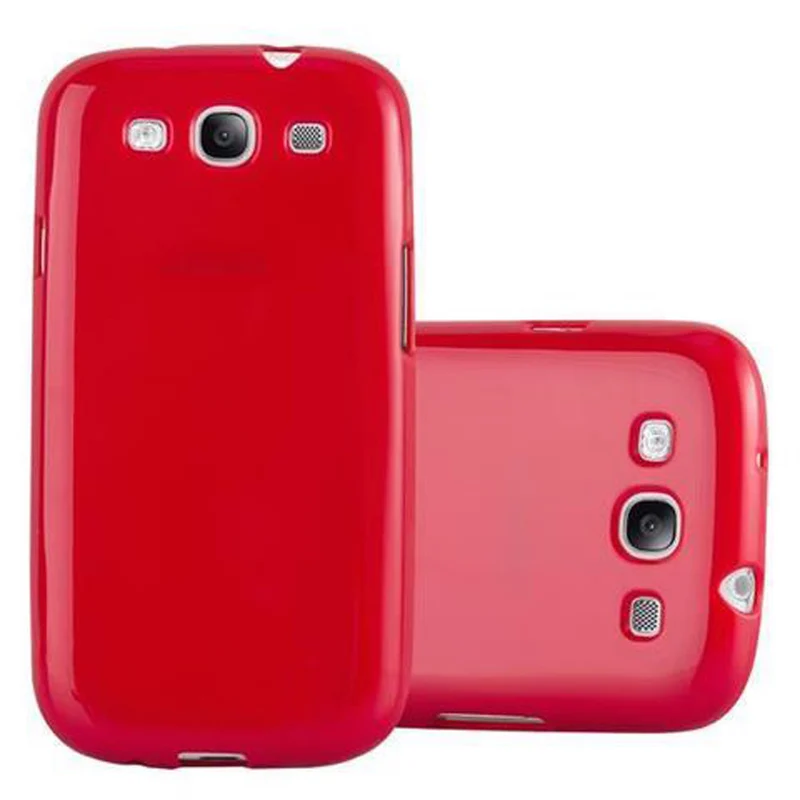 Cadorabo Hülle kompatibel mit Samsung Galaxy S3 / S3 NEO Schutzhülle aus flexiblem TPU Silikon