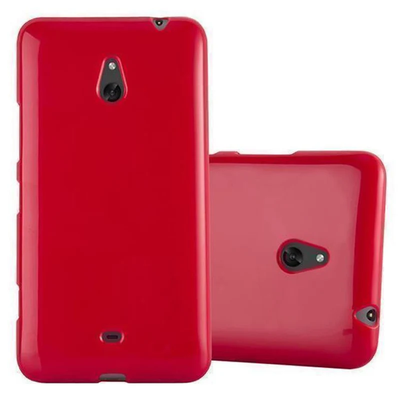Cadorabo Hülle kompatibel mit Nokia Lumia 1320 Schutzhülle aus flexiblem TPU Silikon