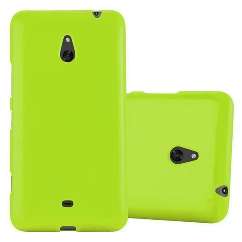 Cadorabo Hülle kompatibel mit Nokia Lumia 1320 Schutzhülle aus flexiblem TPU Silikon