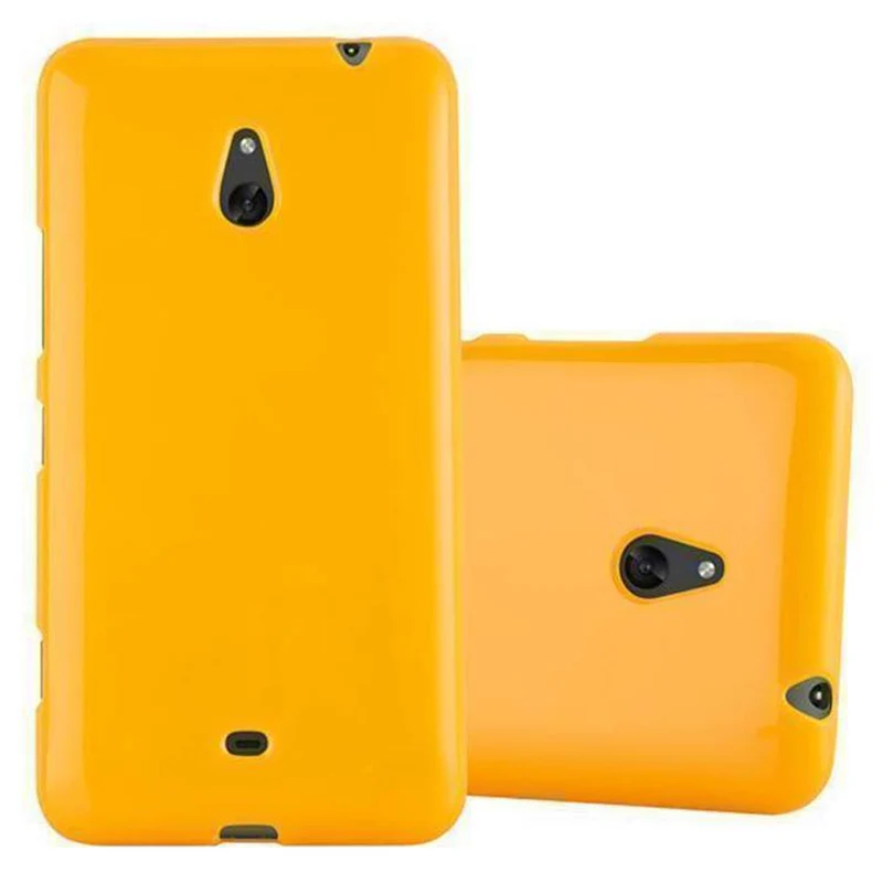 Cadorabo Hülle kompatibel mit Nokia Lumia 1320 Schutzhülle aus flexiblem TPU Silikon