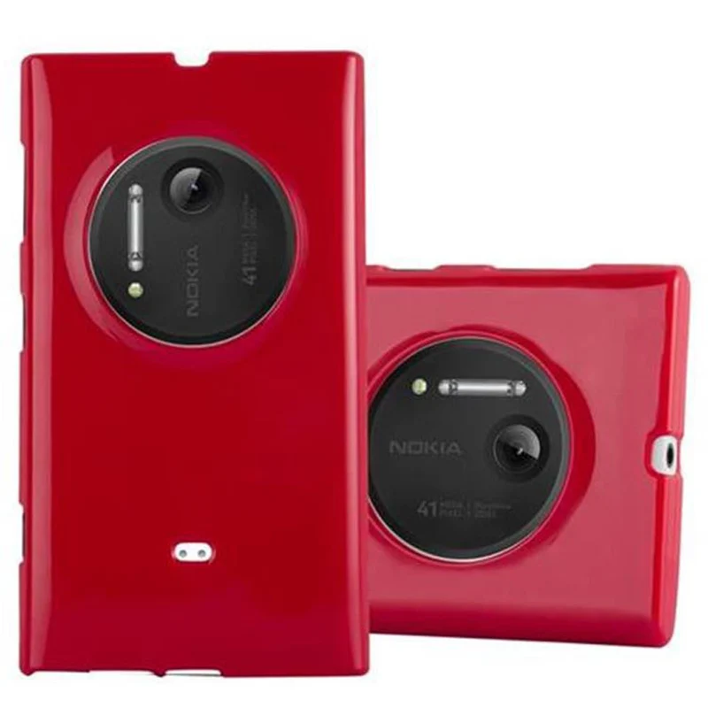 Cadorabo Hülle kompatibel mit Nokia Lumia 1020 Schutzhülle aus flexiblem TPU Silikon