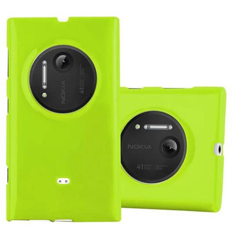 Cadorabo Hülle kompatibel mit Nokia Lumia 1020 Schutzhülle aus flexiblem TPU Silikon