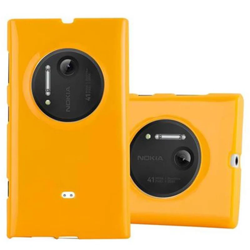 Cadorabo Hülle kompatibel mit Nokia Lumia 1020 Schutzhülle aus flexiblem TPU Silikon