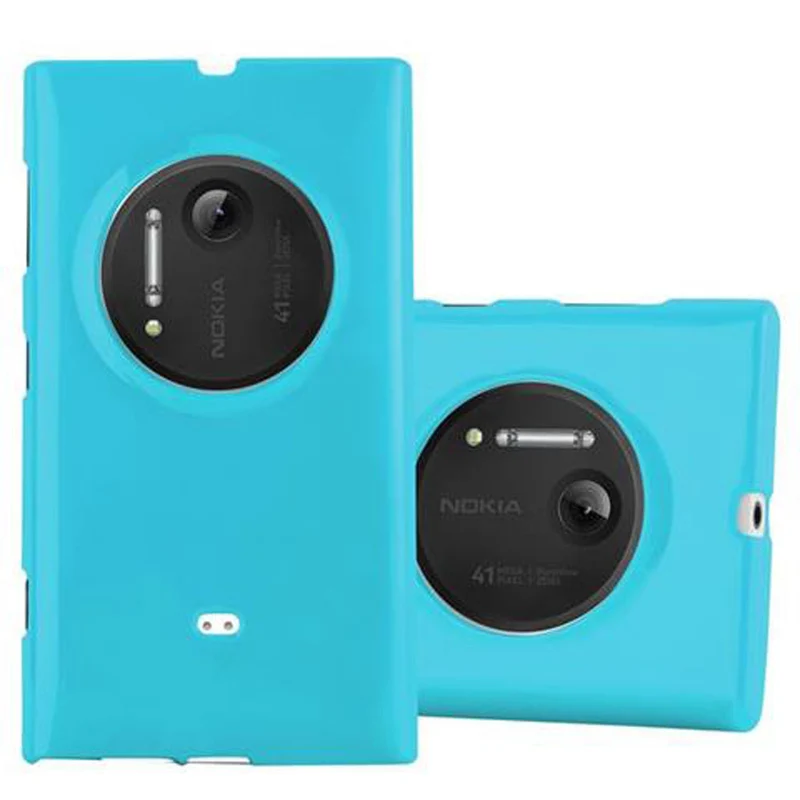 Cadorabo Hülle kompatibel mit Nokia Lumia 1020 Schutzhülle aus flexiblem TPU Silikon