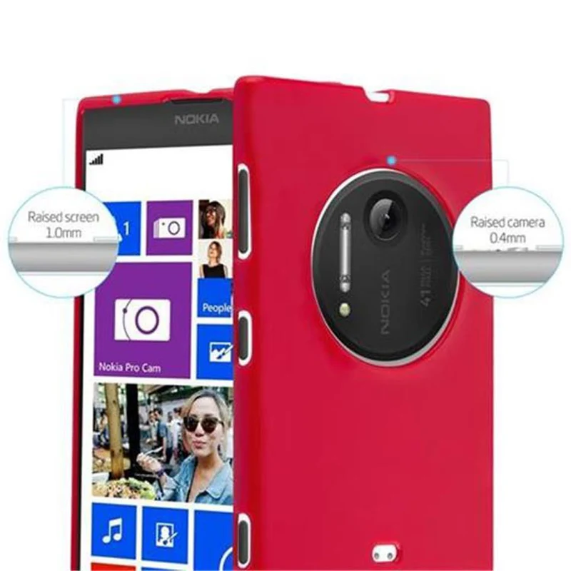 Cadorabo Hülle kompatibel mit Nokia Lumia 1020 Schutzhülle aus flexiblem TPU Silikon