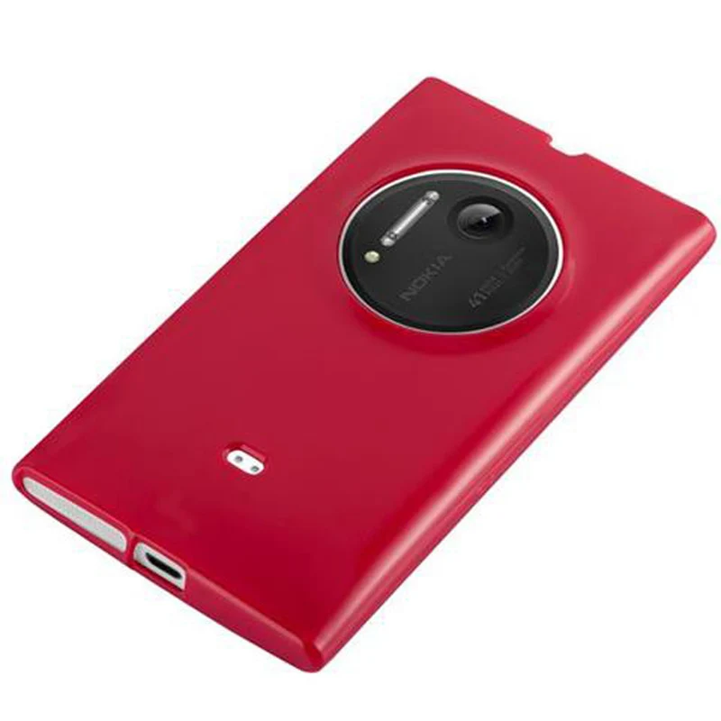 Cadorabo Hülle kompatibel mit Nokia Lumia 1020 Schutzhülle aus flexiblem TPU Silikon