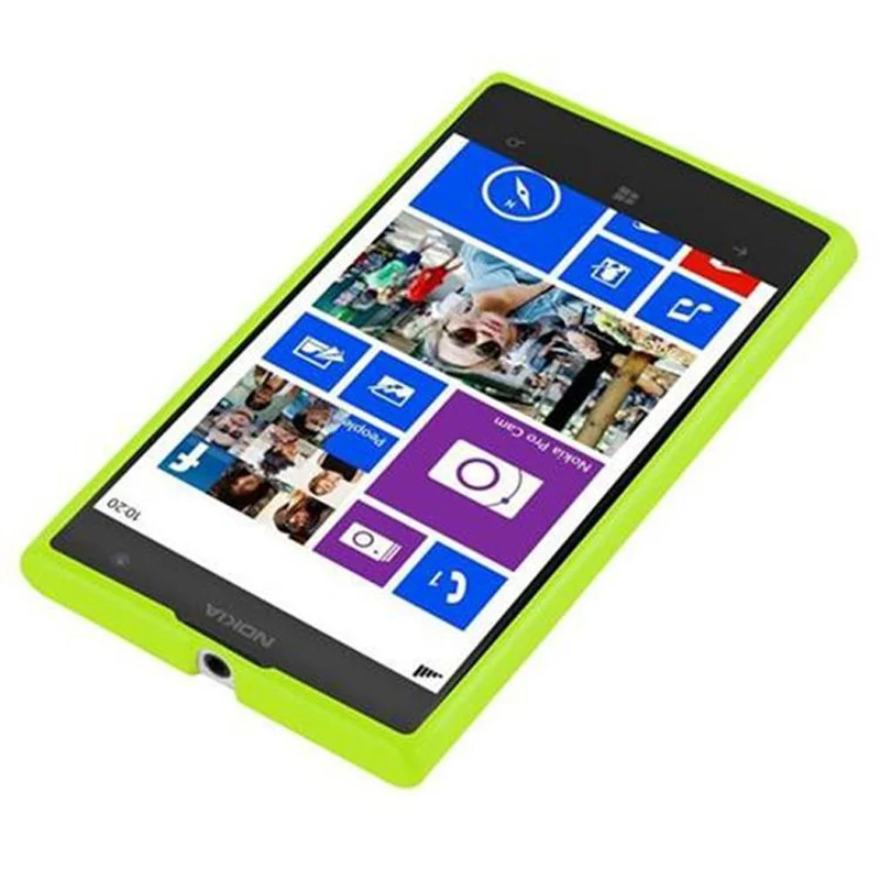 Cadorabo Hülle kompatibel mit Nokia Lumia 1020 Schutzhülle aus flexiblem TPU Silikon