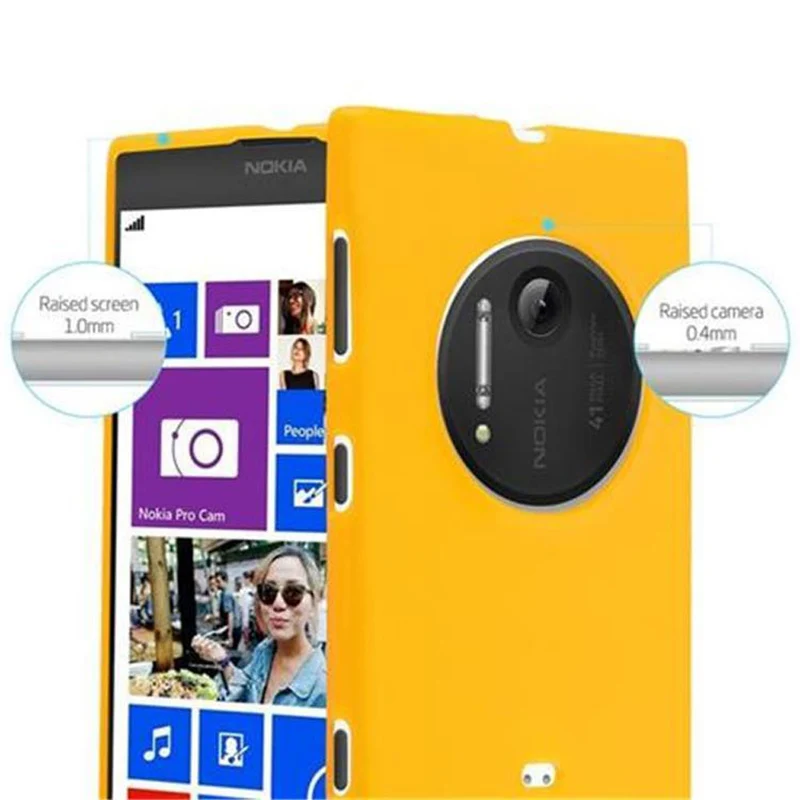 Cadorabo Hülle kompatibel mit Nokia Lumia 1020 Schutzhülle aus flexiblem TPU Silikon