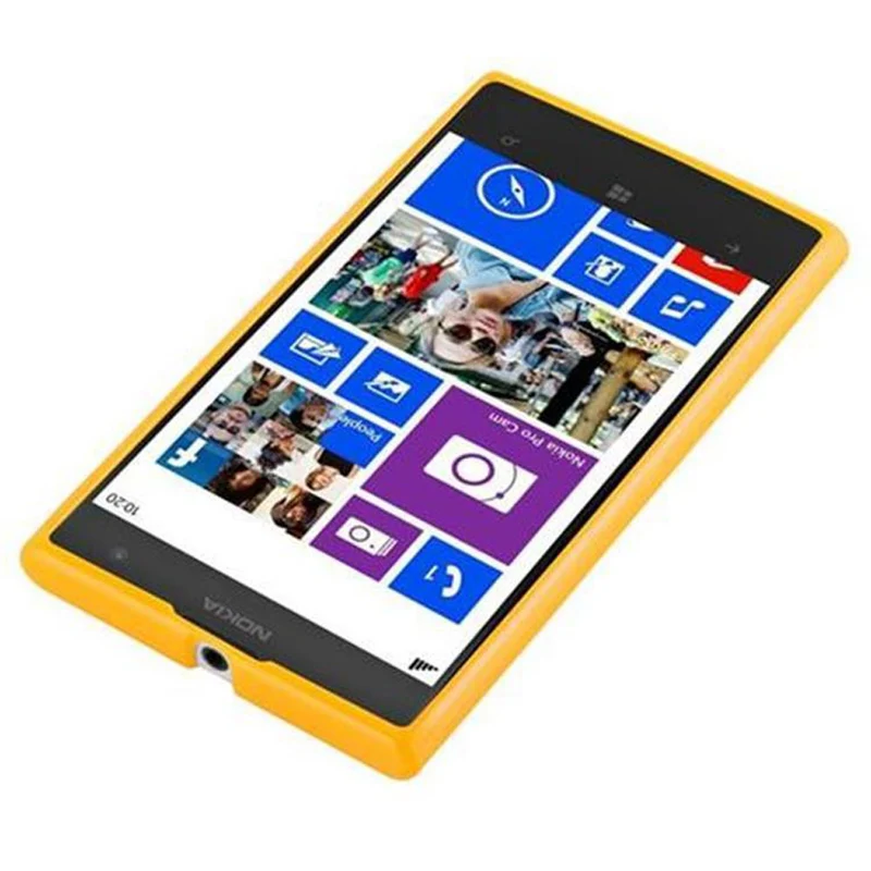 Cadorabo Hülle kompatibel mit Nokia Lumia 1020 Schutzhülle aus flexiblem TPU Silikon