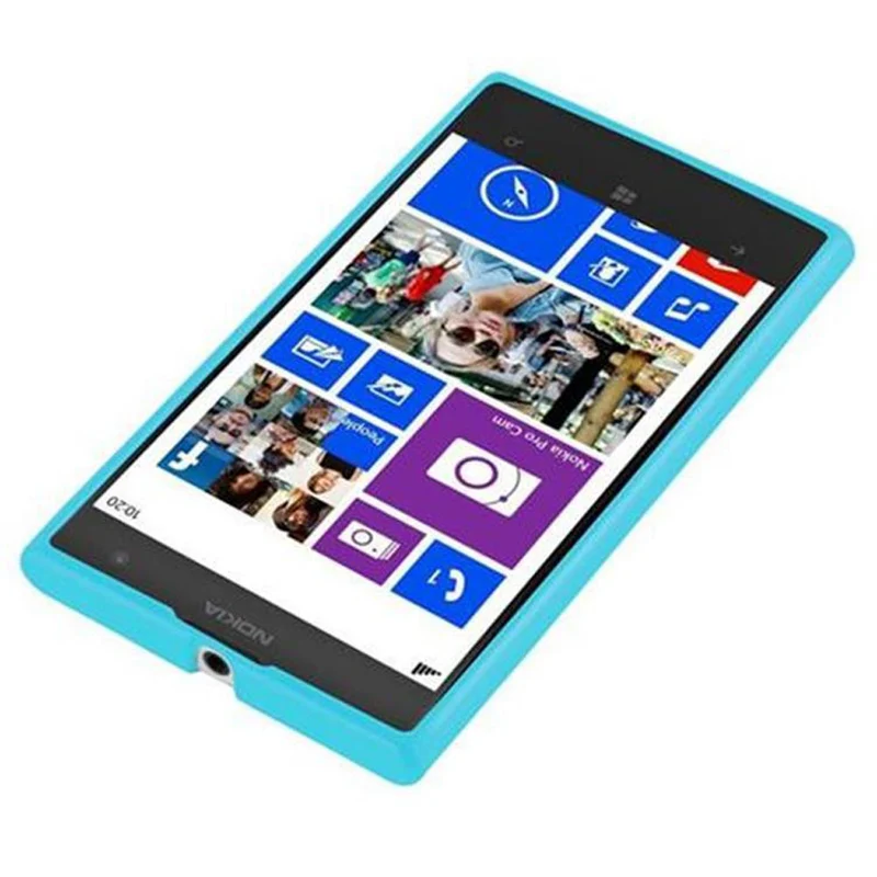 Cadorabo Hülle kompatibel mit Nokia Lumia 1020 Schutzhülle aus flexiblem TPU Silikon