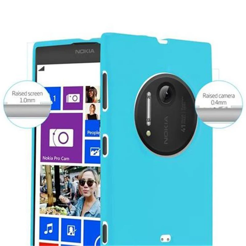 Cadorabo Hülle kompatibel mit Nokia Lumia 1020 Schutzhülle aus flexiblem TPU Silikon