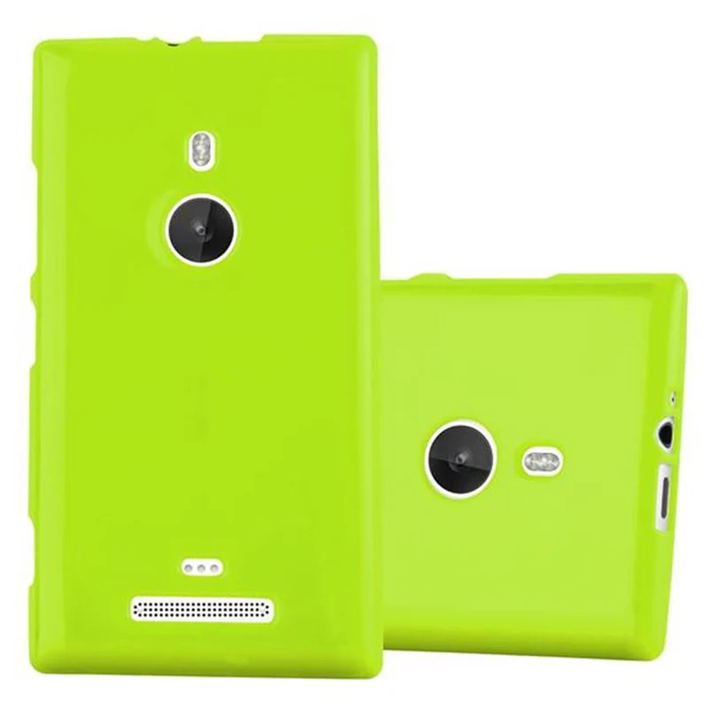 Cadorabo Hülle kompatibel mit Nokia Lumia 925 Schutzhülle aus flexiblem TPU Silikon