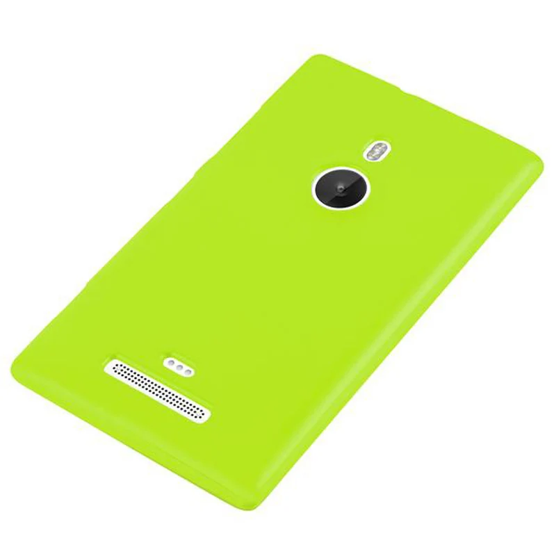 Cadorabo Hülle kompatibel mit Nokia Lumia 925 Schutzhülle aus flexiblem TPU Silikon